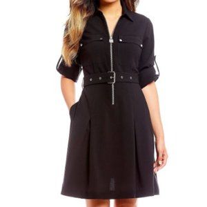 Michael Kors Zip Trench/Shirt Dress